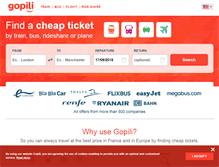 Tablet Screenshot of gopili.com